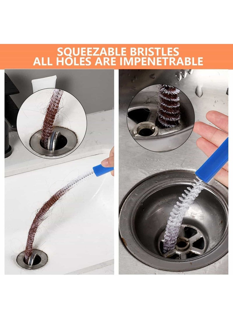 أنمي استنزاف مفككة و أداة تنظيف 5 قطعة دش استنزاف مفككة ، متعددة الوظائف بالوعة مفككة أداة ، السباكة مفككة أداة للحمام دش المطبخ التوصيل حفرة - Image 5